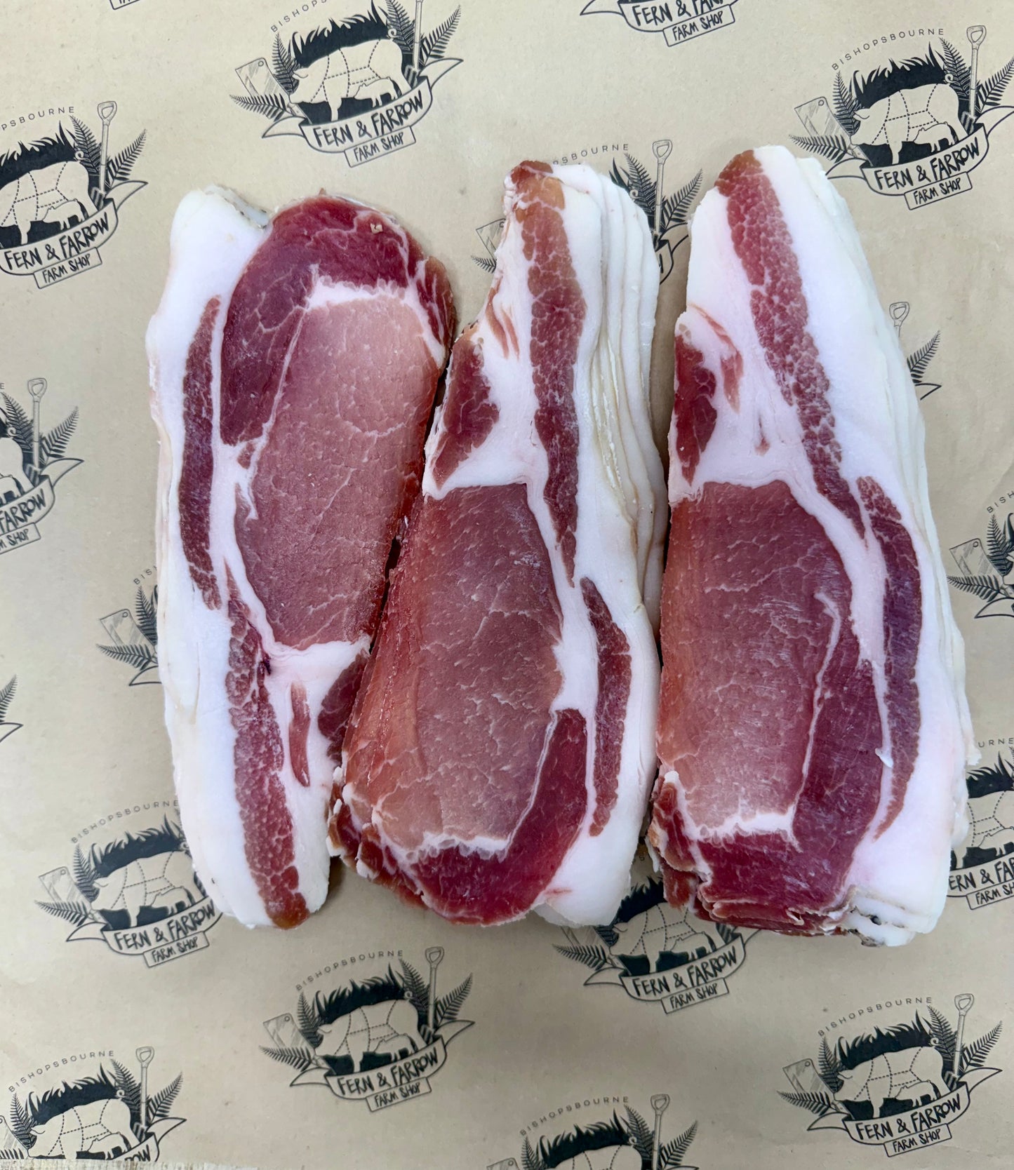 Our dry cured back bacon- 12 rashers